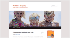 Desktop Screenshot of kid-surgery.org